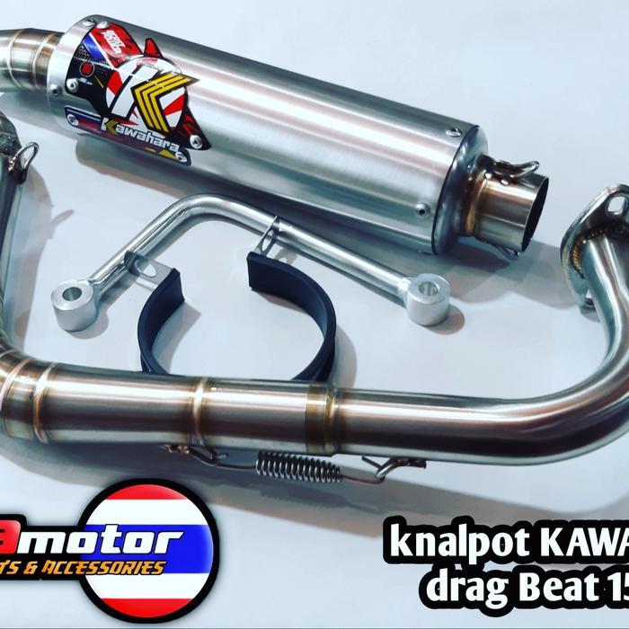 Knalpot Kawahara Drag Beat 155 & Mio 155
