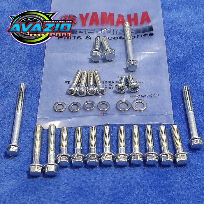 1 set baut bak cvt blok cvt mio sporty mio smile mio karburator mio 5TL