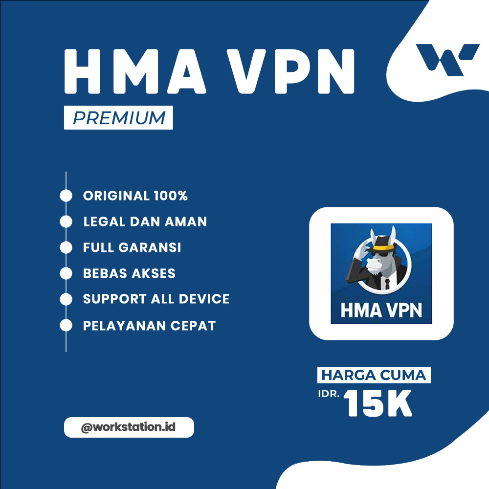 HMA VPN Premium 1 Bulan - Secure VPN Service