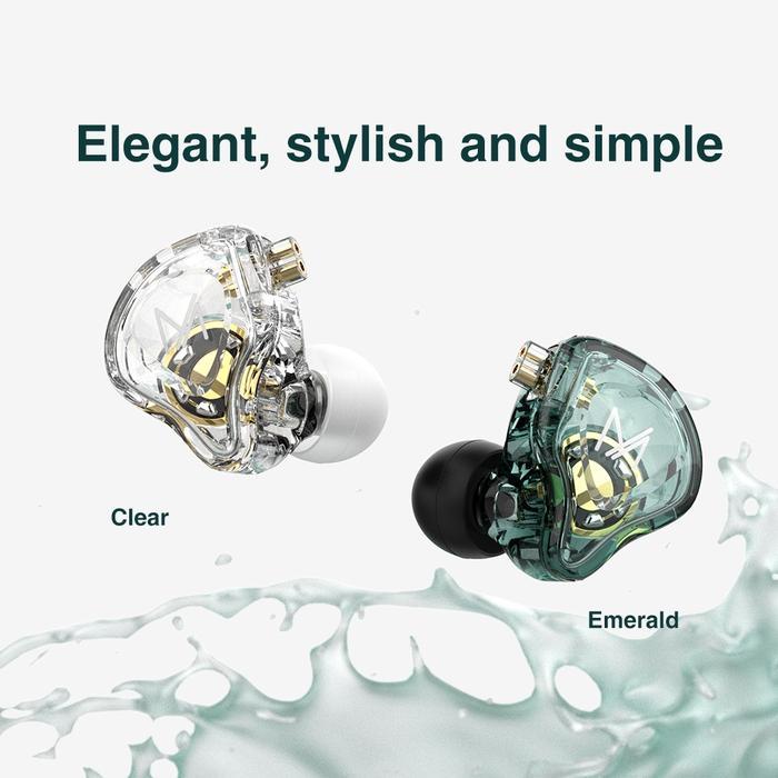 TRN MT1 IN EAR MONITOR EARPHONE ALT KZ EDX CCA CA2