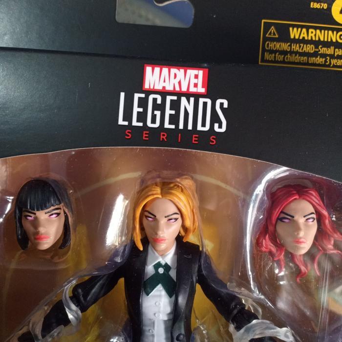 Marvel legends Stepford cuckoos head sculpt kepala only girl school