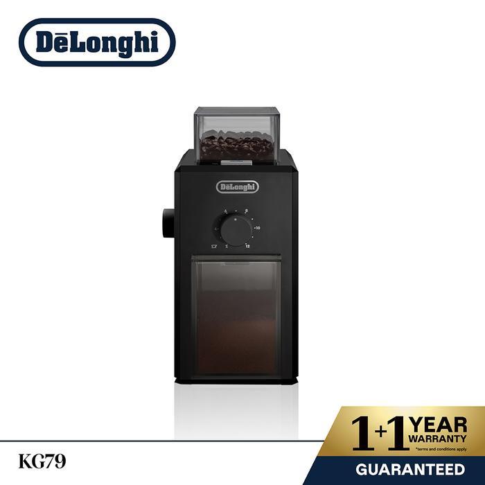DeLonghi Coffee Grinder KG79 - Mesin Penggiling Biji Kopi Otomatis