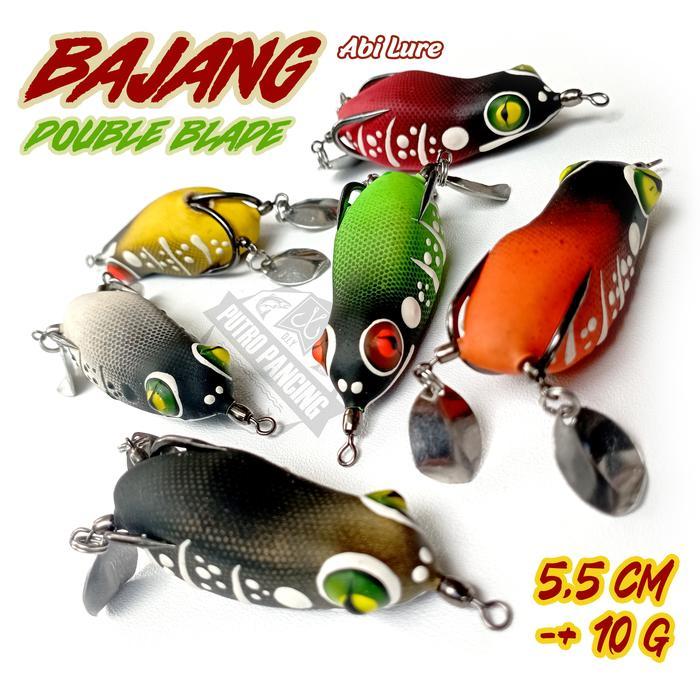 Lure Bajang Double Blade by Abi Lure Soft Frog softfrog