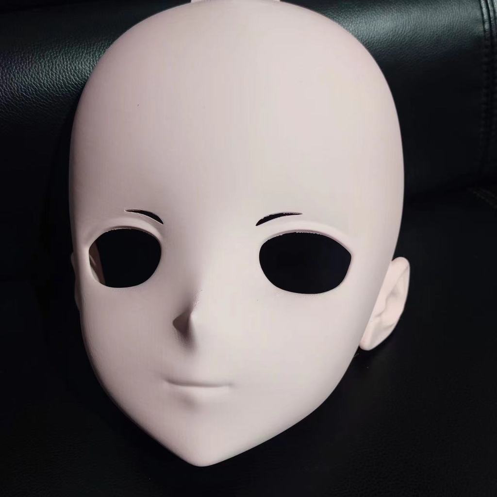 Boy/Bily Character Black Kig Half Head Anime Cosplay Kigurumi Head Costume Anime Diy Accessories