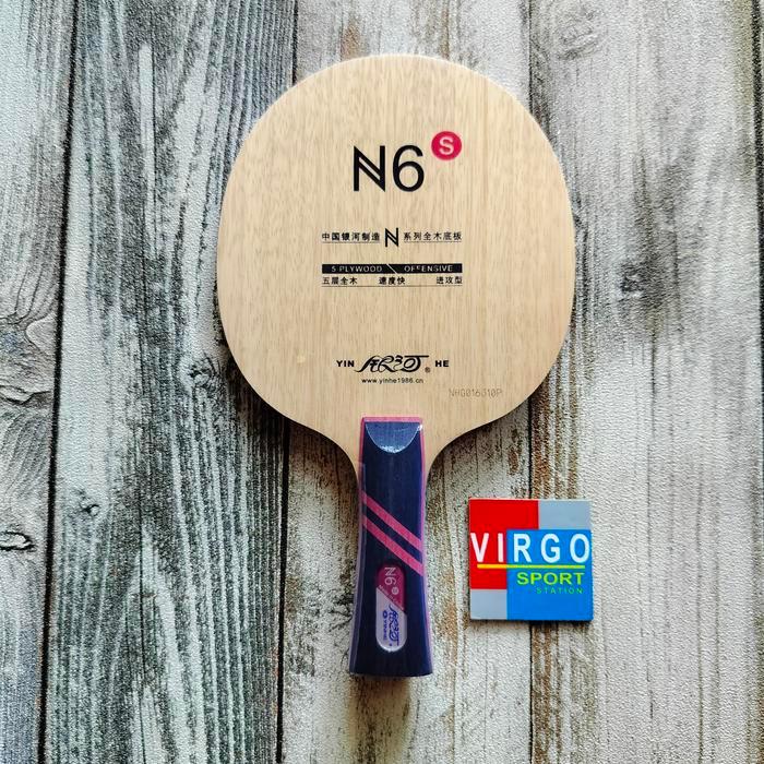 TERMURAH Yinhe N6s kayu bat bet pingpong n6s 100%ginal READY STOCK