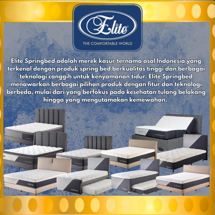 Elite Springbed Royal Estima Ultraflex Lfk Latex ( Full Set ) 90X200 100X200 120X200 140X200 160X200