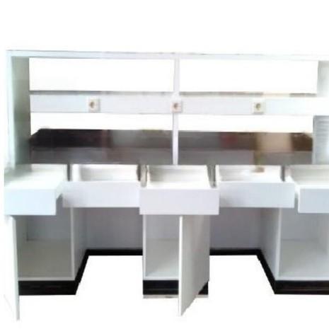 Island Ben Meja Laboratorium Hpl Dengan Rak Laboratorium