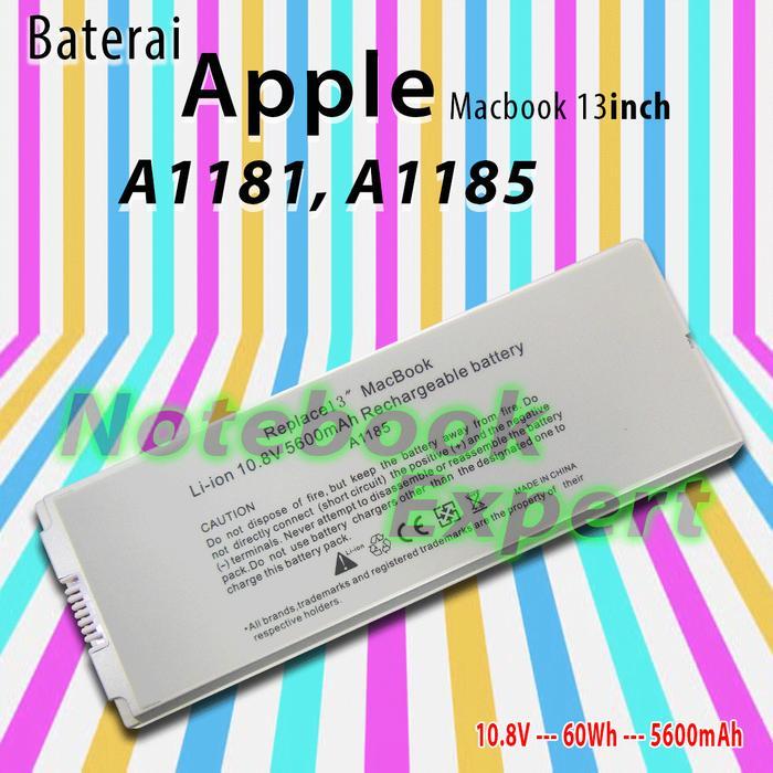 BATERAI APPLE MACBOOK A1181 A1185 MA561 WHITE