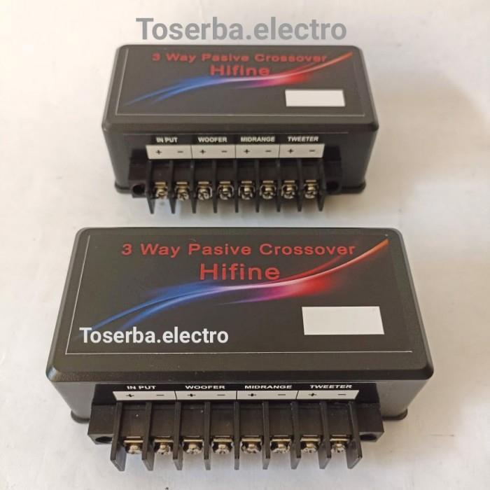 Pasive Crossover 3way Hifine pasif audio mobil