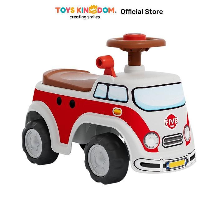 LITTLE GIGGLES XR RIDE ON AMBULANCE - MERAH/PUTIH