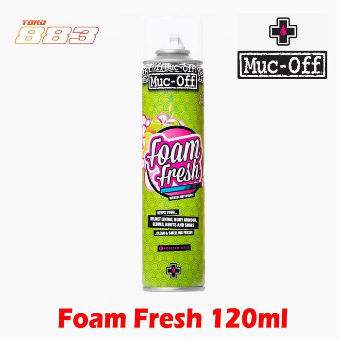 MUC OFF FOAM FRESH 400ML - Pembersih Helm Sarung Tangan Sepatu