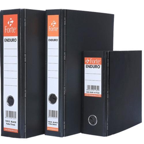 News Ordner Folio / Ordner Enduro F4 Forte Black / Ordner F4