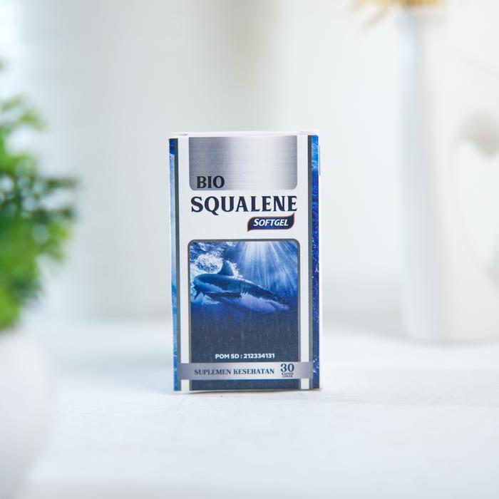 FIXXS- Bio Squalene Softgel Isi 30 Kandungan Bio Squalene & Omega 3 Halal Bpom Suplemen
