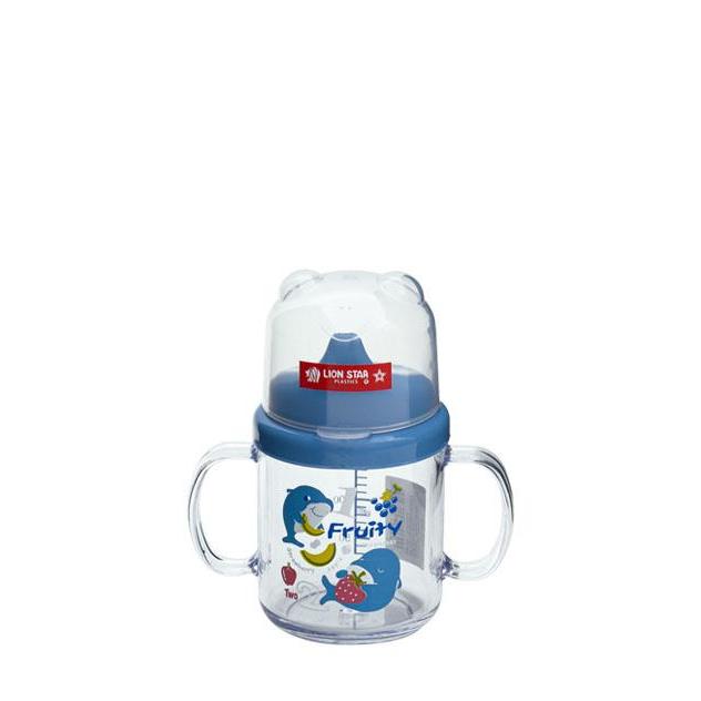 JUNIOR MUG LS / GELAS MINUM ANAK / GELAS MINUM BAYI LION STAR Botol Putih