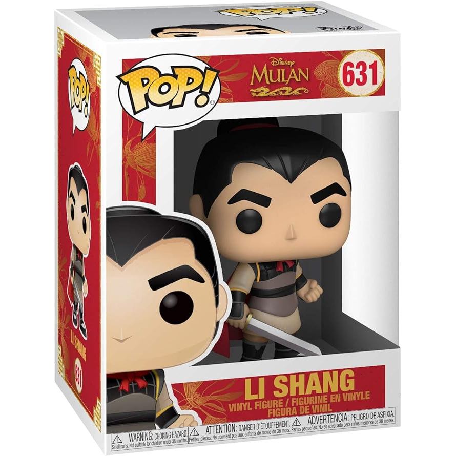 Funko Pop Disney: Mulan - Li Shang.Funko Pop Disney: Mulan - Li Shang