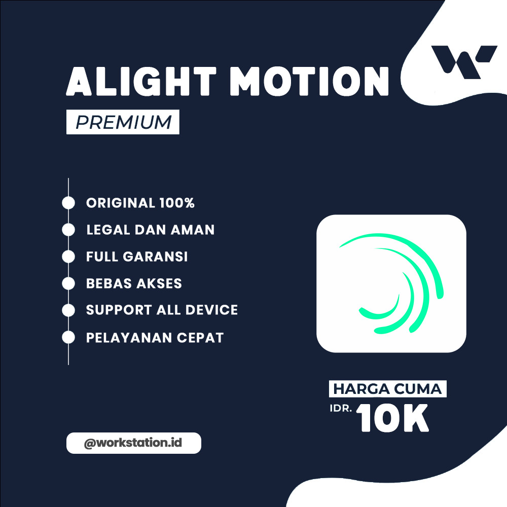 Alight Motion Pro Premium 1 Tahun - Visual Effects & Motion