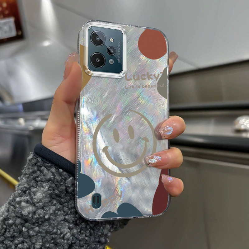 Casing Hp Untuk Realme C31 Case Casing HP Softcase ponsel silikon tahan jatuh transparan camlet Kasi