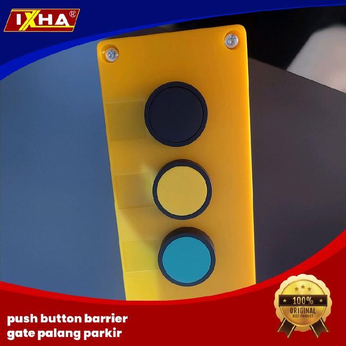 TOMBOL PUSH BUTTON PORTAL BARRIER GATE PALANG PARKIR