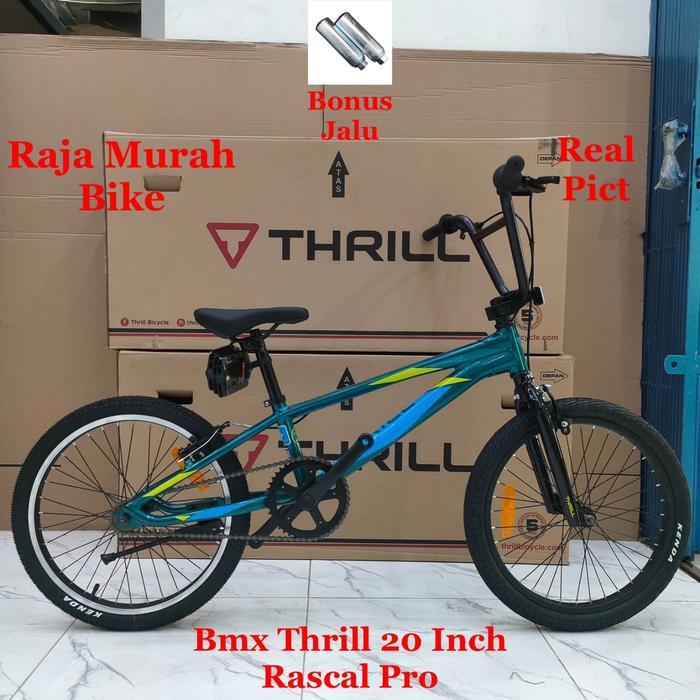 SEPEDA BMX 20 THRILL RASCAL PRO FRAME ALLOY SEPEDA ANAK TERBARU BMX THRILL RASCAL PRO 20 INCH