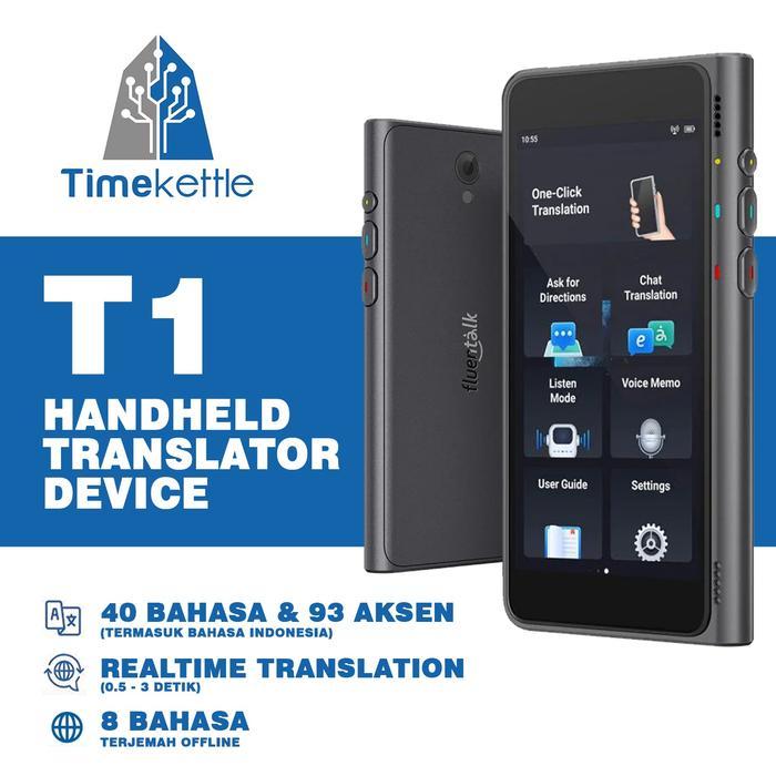 Timekettle New Fluentalk T1 translator alat penterjemah bahasa