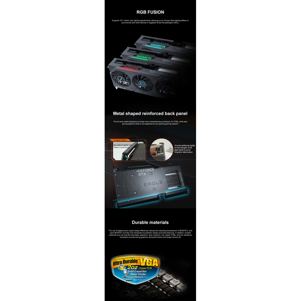 Gigabyte Gaming Rtx 4070 Rtx 4070Ti Gv-N4070Eagle Oc-12Gd Graphic