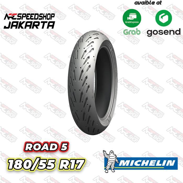 Michelin 180 55 17 Road 6 Rear Ban Tubeless Motor Sport Racing Road6 ZX25R ZX4R ZX6R ZX636 ZX10R