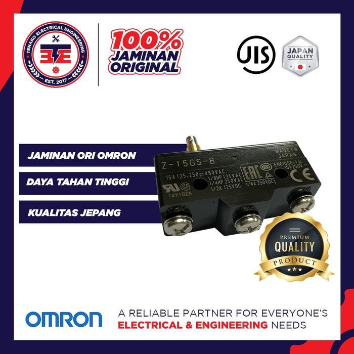 Mantab Omron Z-15Gs-B Limit Switch Original Omron Terlaris