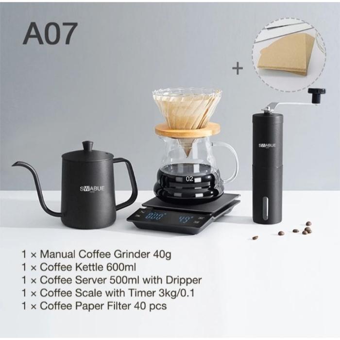 PROMO Paket Alat Kopi Manual Brew V60 / Alat Seduh Kopi Manual