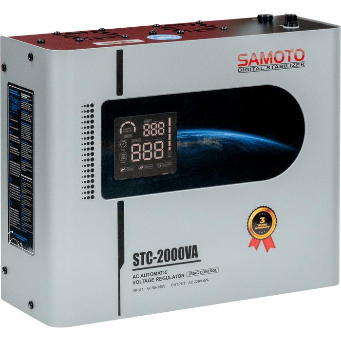 SAMOTO STC2000VA - STABILIZER TRIAC CONTROL SERIES SAMOTO 2000VA SINGLE PHASE