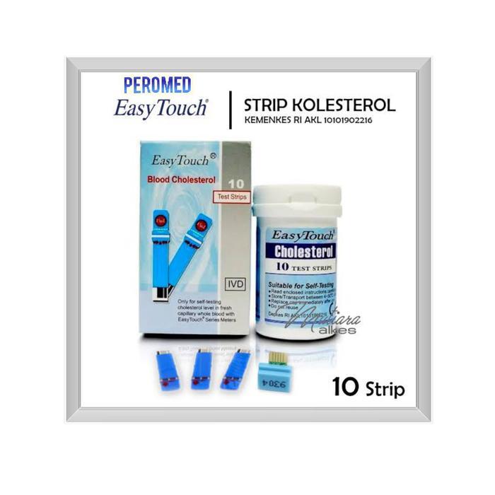 TEST STRIP KOLESTEROL EASY TOUCH / TES STRIP CHOLESTEROL
