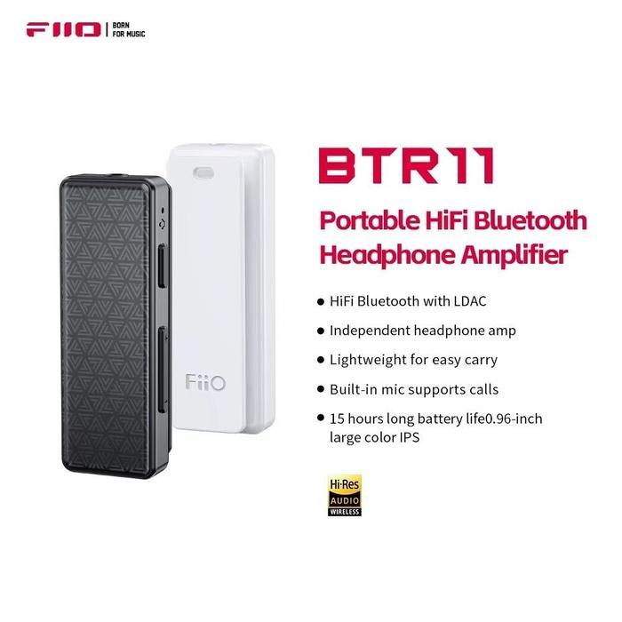 Fiio Btr11 Btr 11 Bluetooth 5.3 Receiver Ldac 3.5Mm Wireless Audio Headphone Amp Amplifier Adapter