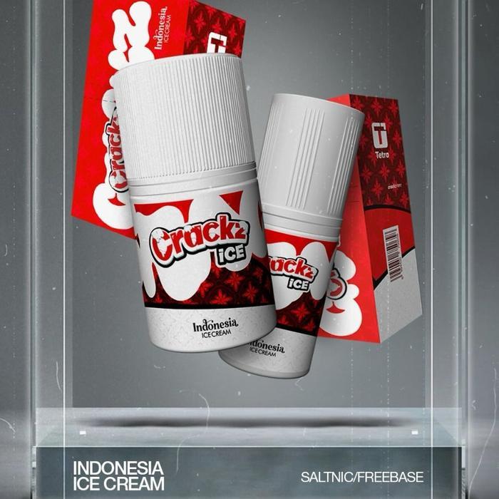 CRACKZ ICE INDONESIAN ICE CREAM INDEPENDENCE DAY 60ML BY TETRA x VON