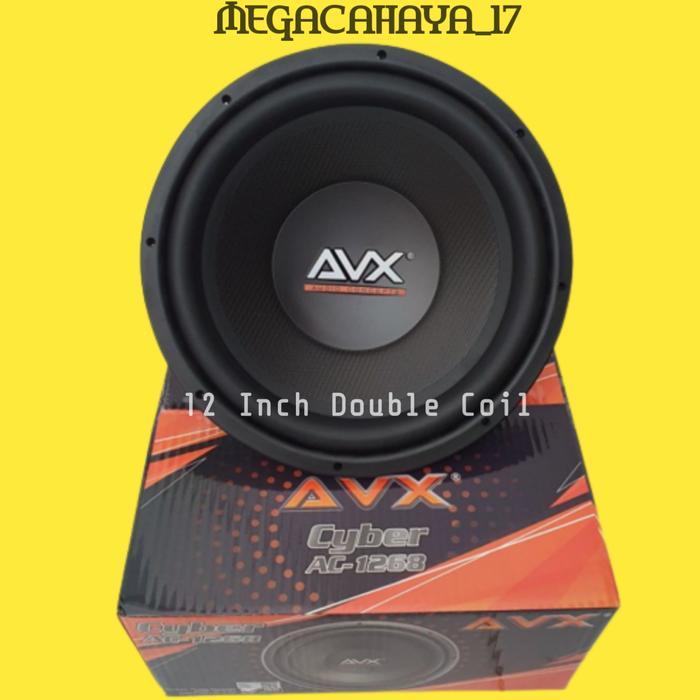 Speaker Subwoofer 12 Inch Avx Cyber Double Coil Audio Sound Mobil
