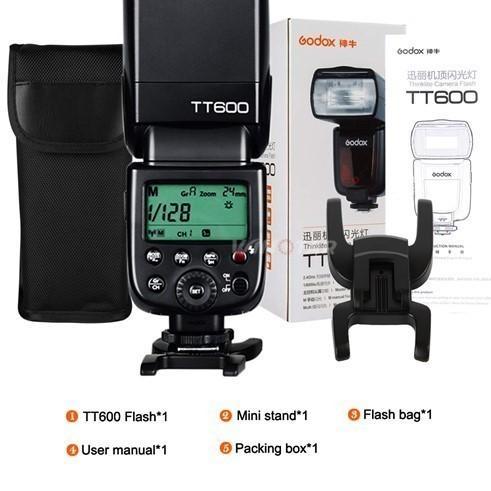 Speedlite Flash Godox Tt600 Tt 600 Universal + Trigger Godox Nikon