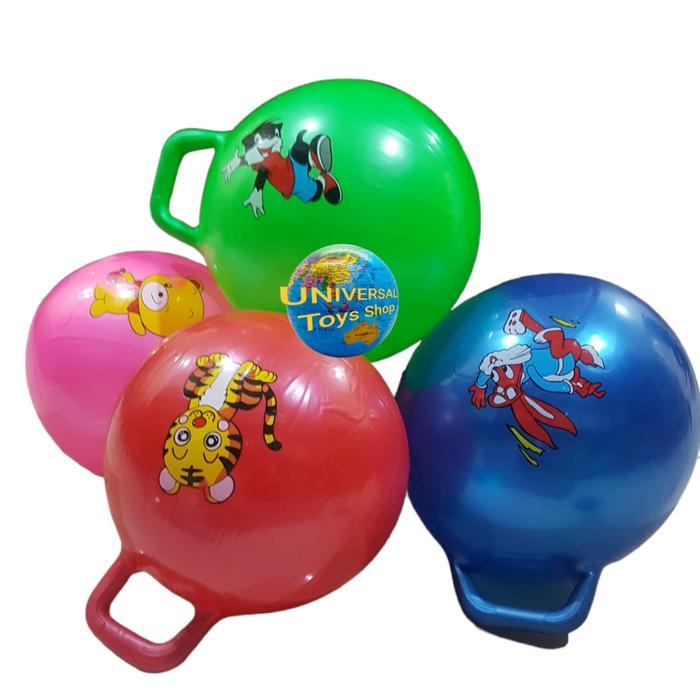 Mainan Bola Karet Jumping Bola Jumbo Berkualitas - Jumping Ball Anak Jumbo