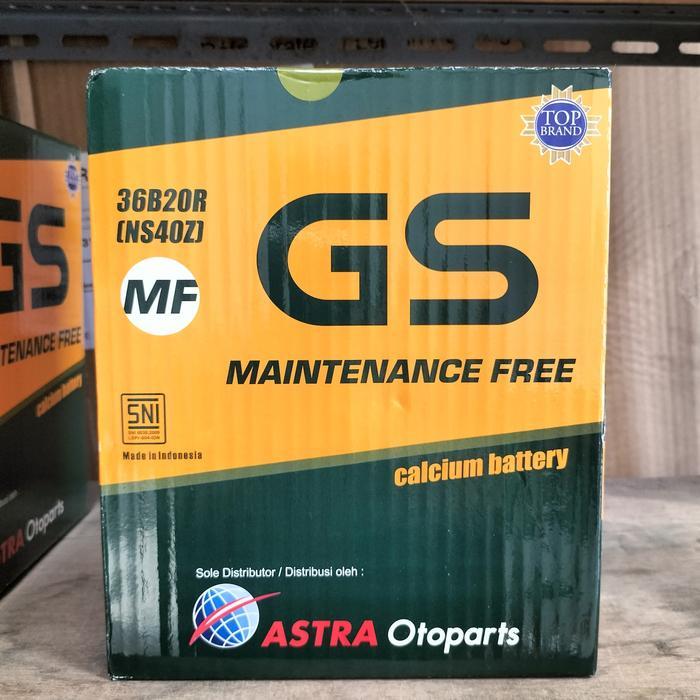 Aki Kering Ns40Z/36B20R Gs Astra Mf Untuk Avanza, Xenia, Rush, Terios