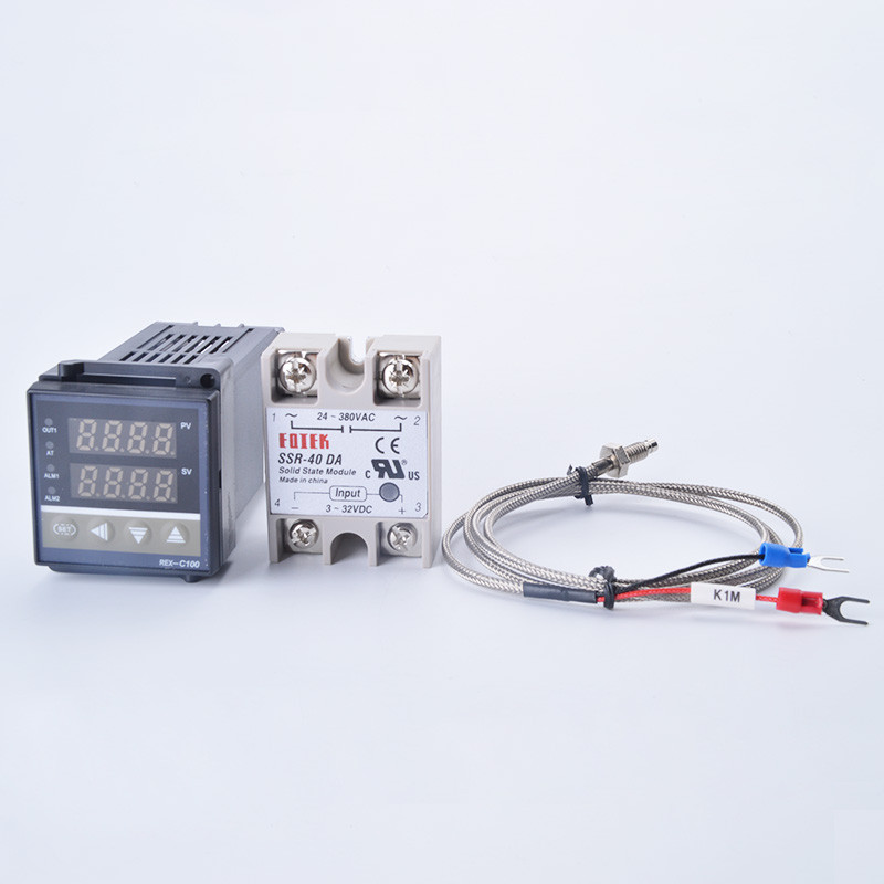 Digital Pid Temperature Controller Rex-C100 Rex C100 Thermostat +
