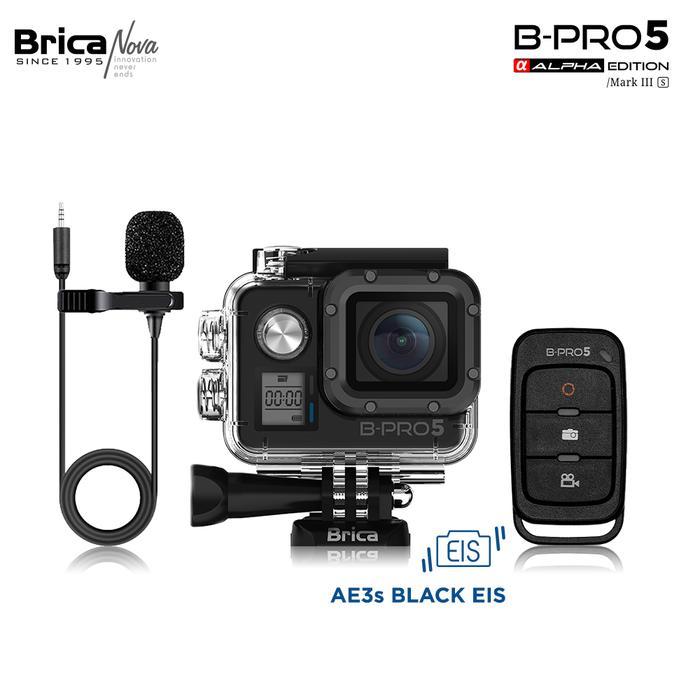 yn99f- Action Camera Eis Brica Bpro 5 Alpha Edition Mark Iiis - Ae3S - Black