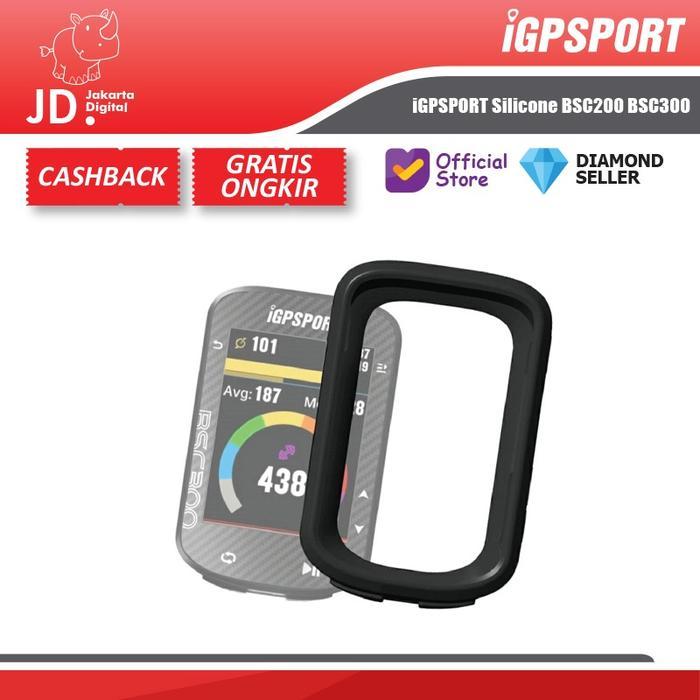 (COD) IGPSPORT SILICONE BSC200 BSC300 - IGPSPORT BH200/300 SILICONE CASE