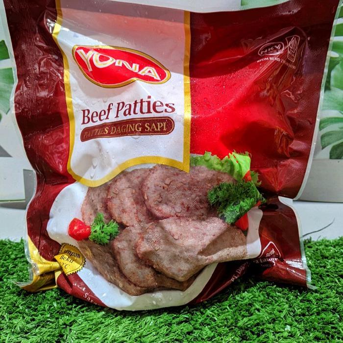BEEF PATTIES YONA DAGING SAPI Frozen Burger