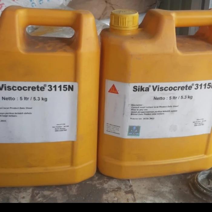 Pengeras Beton SIKA VISCOCRETE 5 LITER