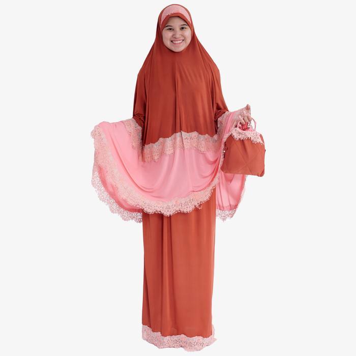 ORIGINAL mukena spandek syahrini azzahra READY STOCK