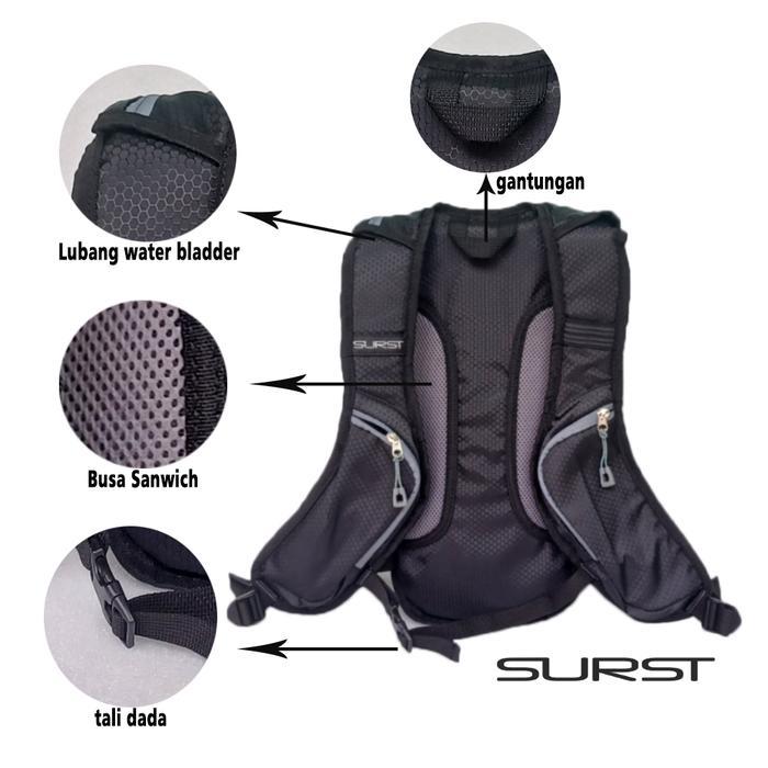 Promo Hydropack Tas Sepeda Tas Trail Adventure Motorcross Tas Punggung Surst Original