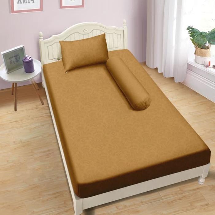 Sprei Aloha Polos Embos Golden 120x200 Single No 3