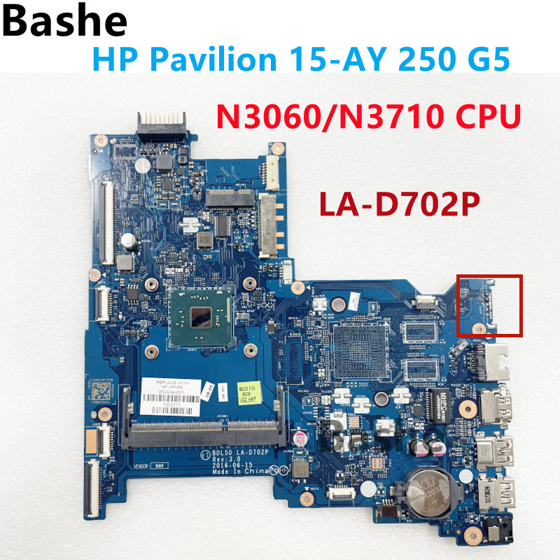 - Bdl50 La-D702P For Hp Pavilion 250 G5 15-Ay Laptop Motherboard With