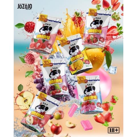 MIRU FRUITY APPLE ICE 60ML X 2 PCS 3MG BY JOZOJO