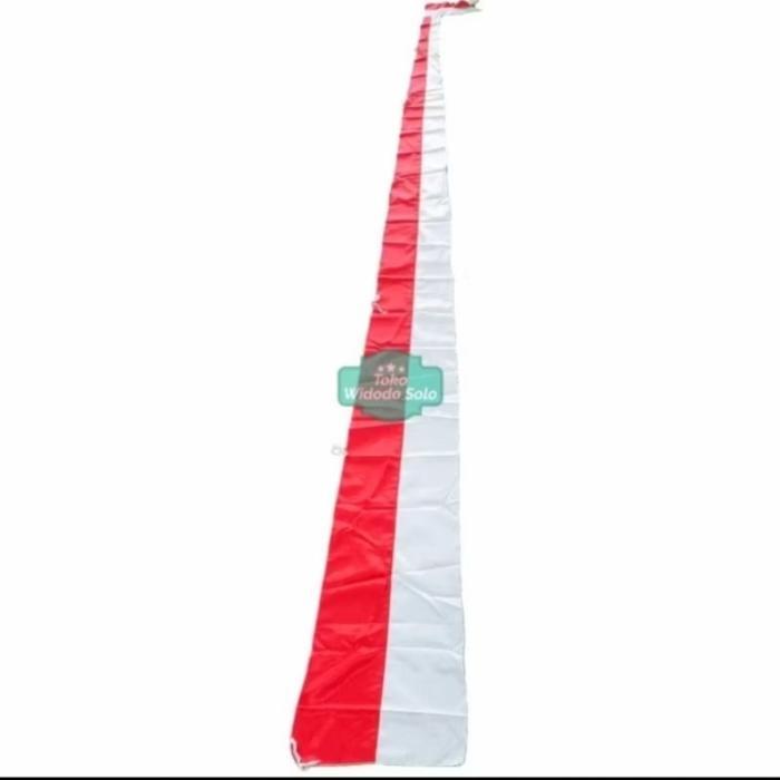 ORIGINAL 1 BUAH Umbul Umbul Layur 6 Meter Merah Putih READY STOCK