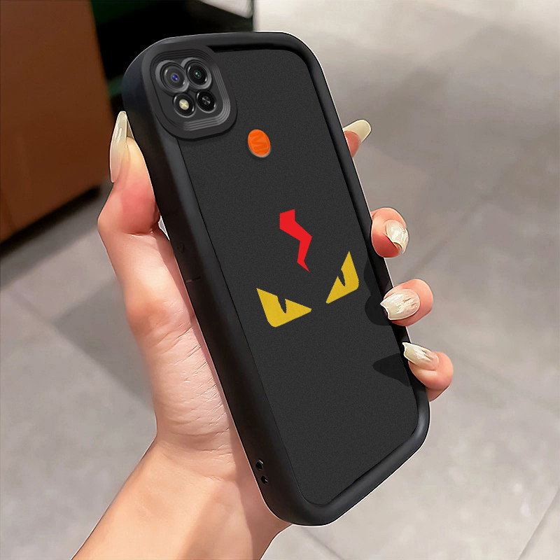 Casing Hp Untuk Xiaomi Redmi 9C Redmi 9C NFC Redmi 10A POCO C31 Case Casing pola Mata yang kejam Kes