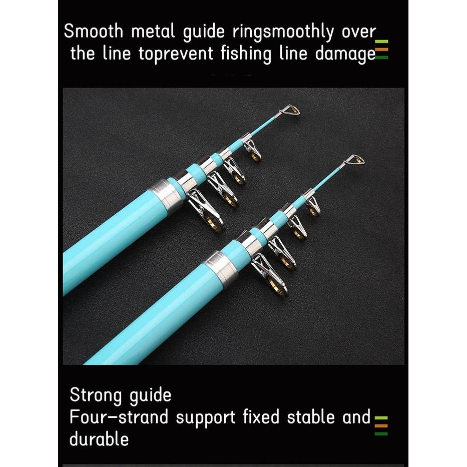 pscgz5- Pancing Laut Caldari Fishing Rod Outdoor Fishing Spinning Rod Penimbangan Maksimum