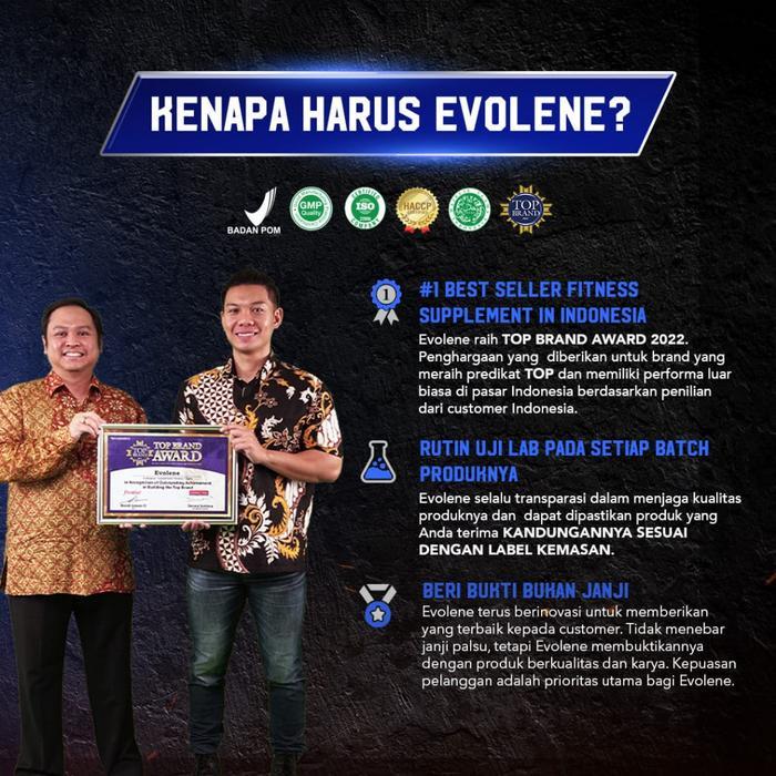 New Evolene Evomass Mass Gainer Bpom Halal Evo Mass Susu Bulking Penambah Berat Badan Termurah
